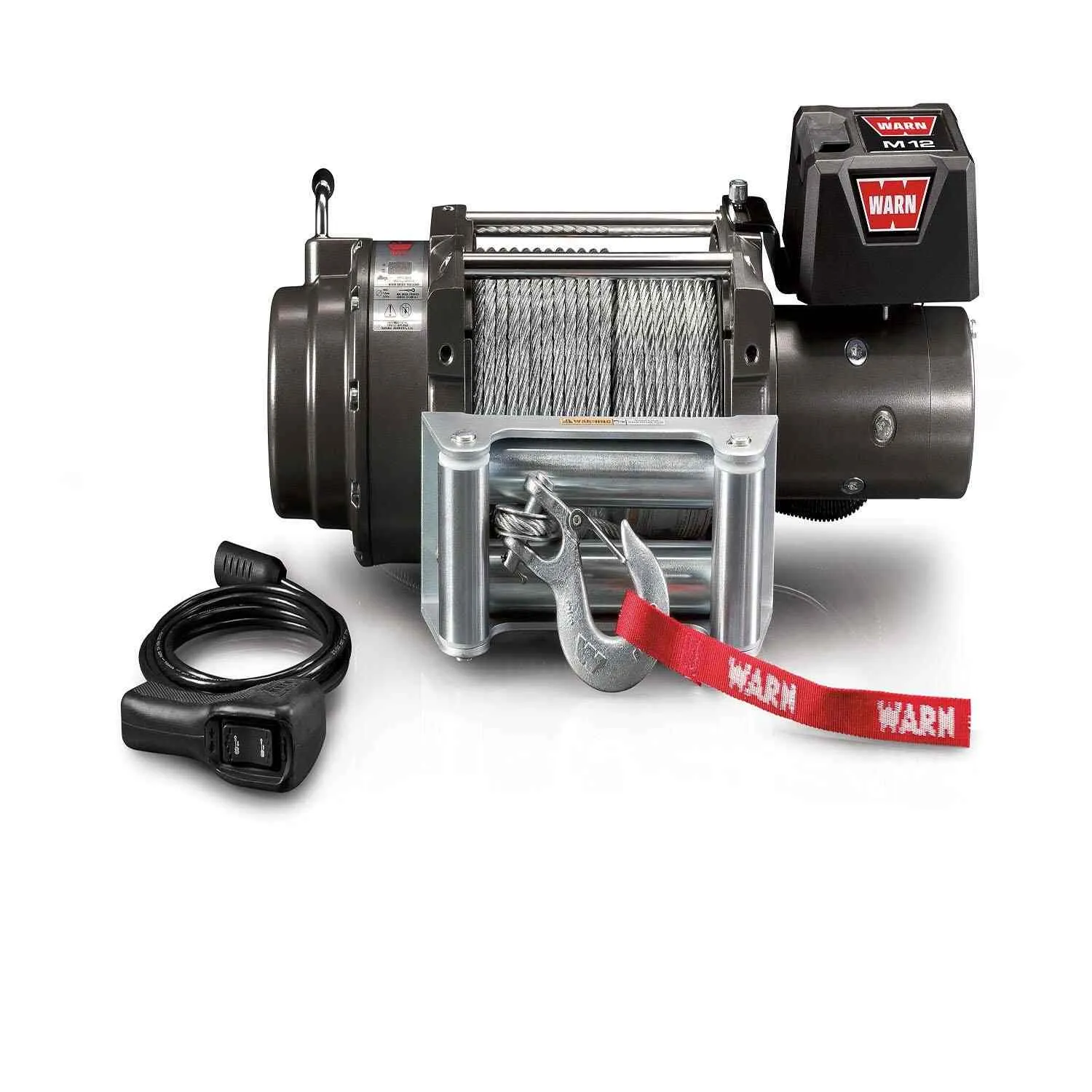 12,000lb Recovery Winch with Synthetic Rope Line - view 4