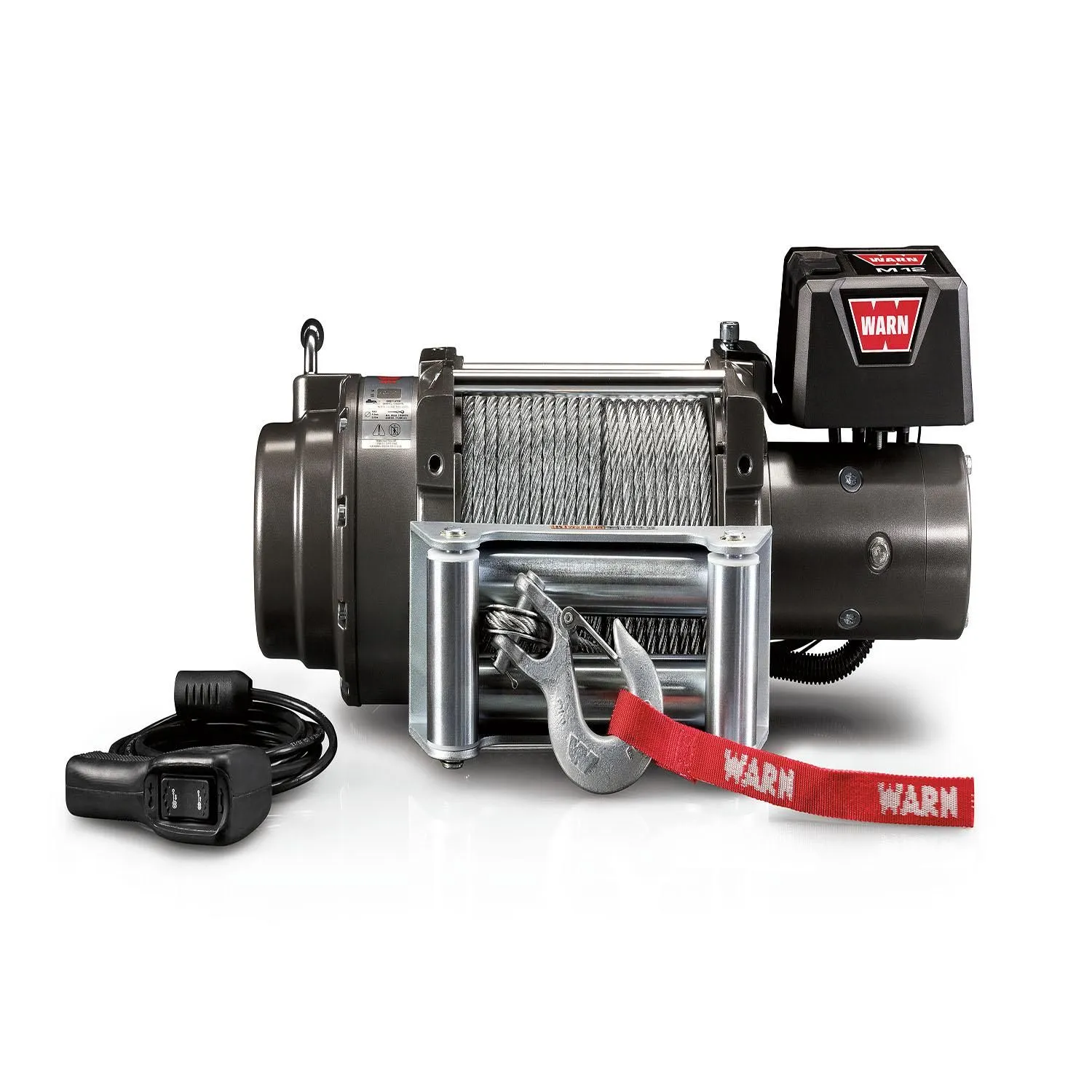 12,000lb Recovery Winch with Synthetic Rope Line - view 5