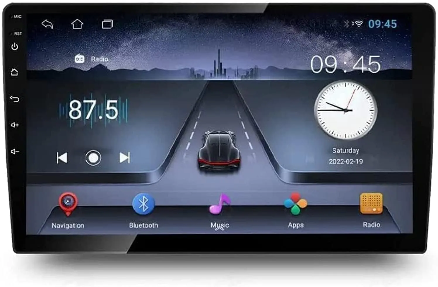 12-Inch Android Touchscreen Dash Infotainment Hub - Electronics for Upgrade Custom