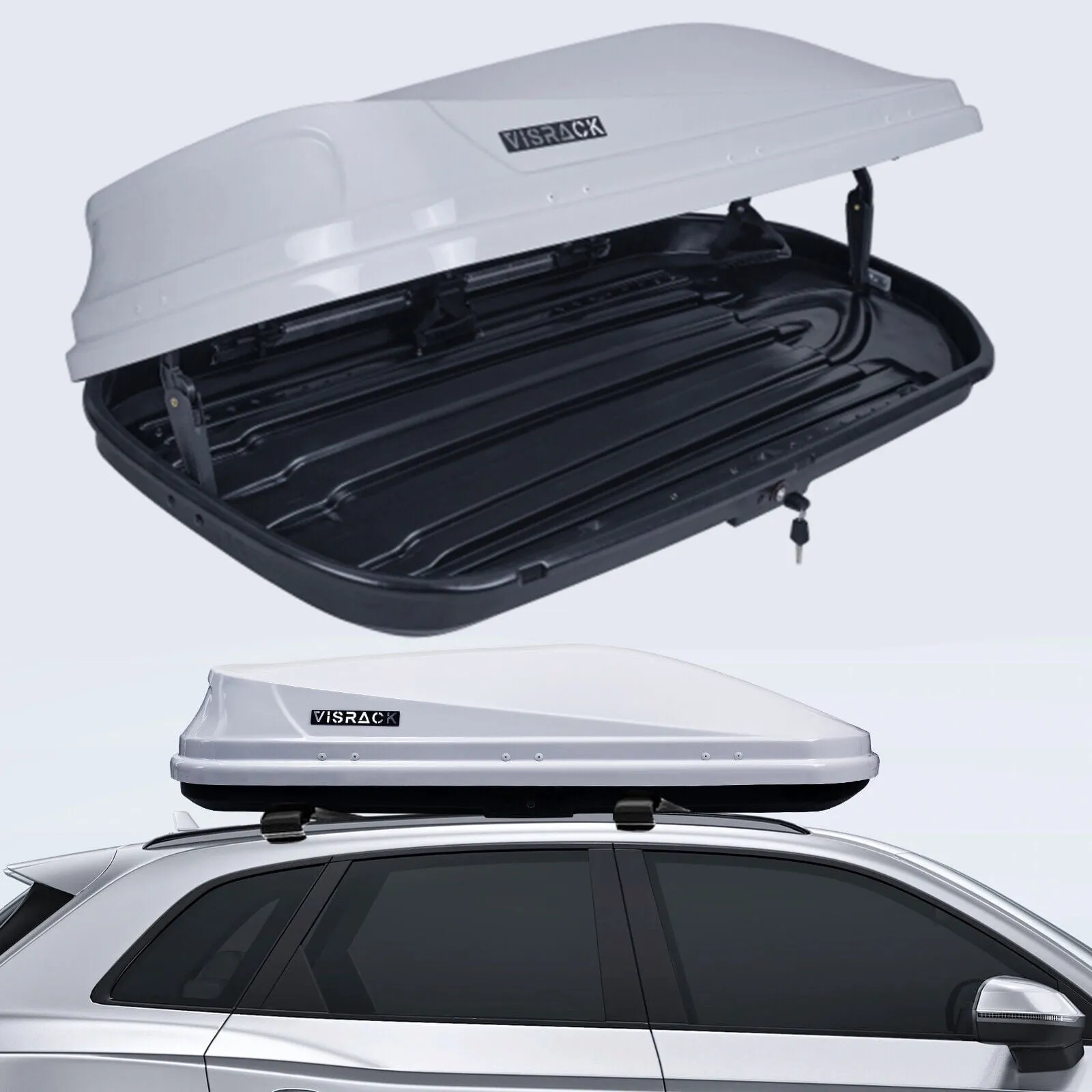 15 Cubic Feet Hard-Shell Roof Cargo Box - view 2
