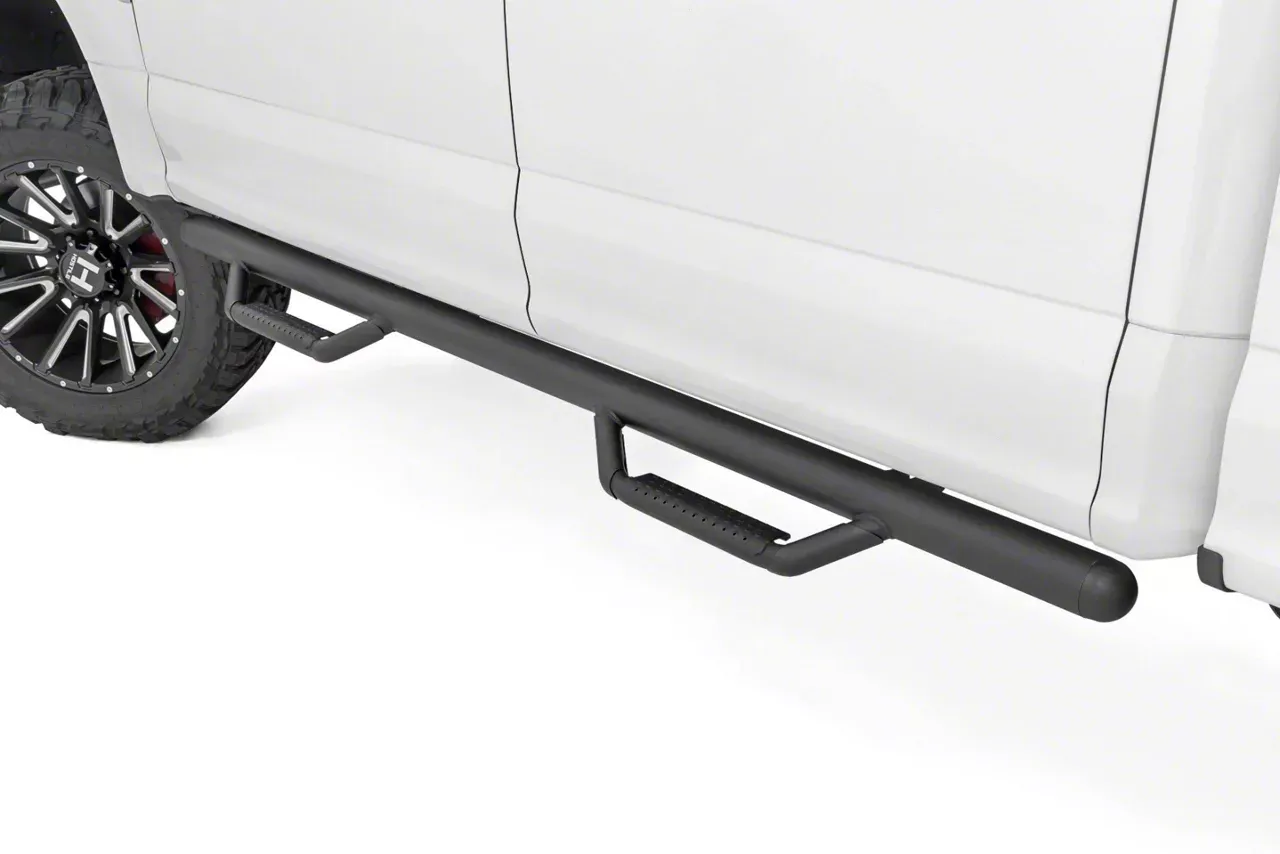 3-Inch Steel Cab-Length Side Step Nerf Bars - view 5