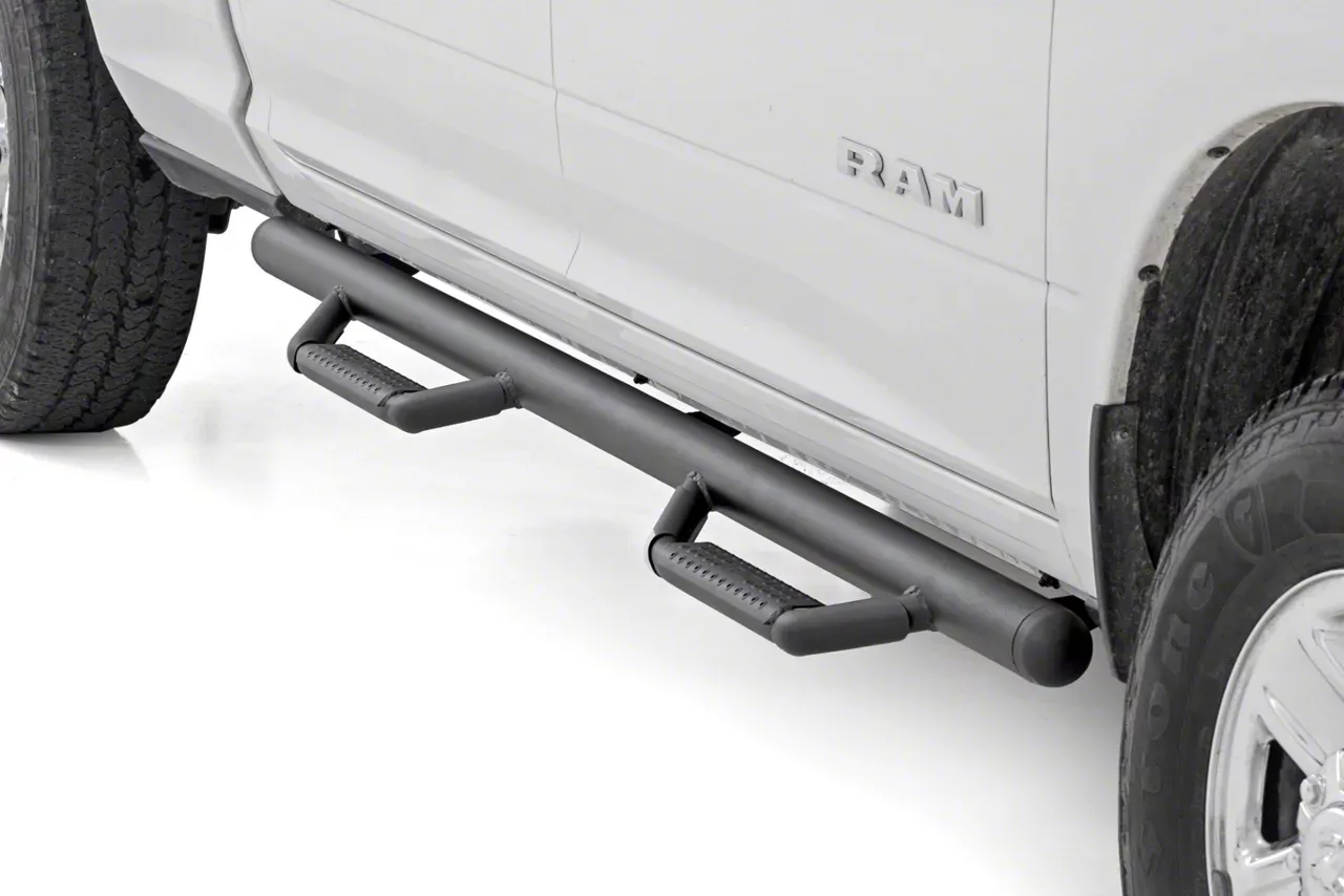 3-Inch Steel Cab-Length Side Step Nerf Bars - view 6