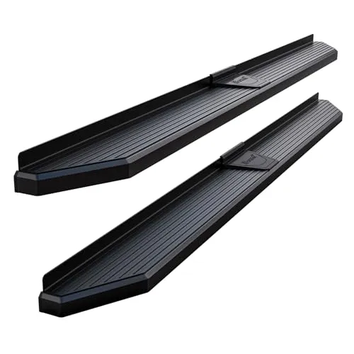 4-Inch Curved Black Running Boards (Pair) - view 2