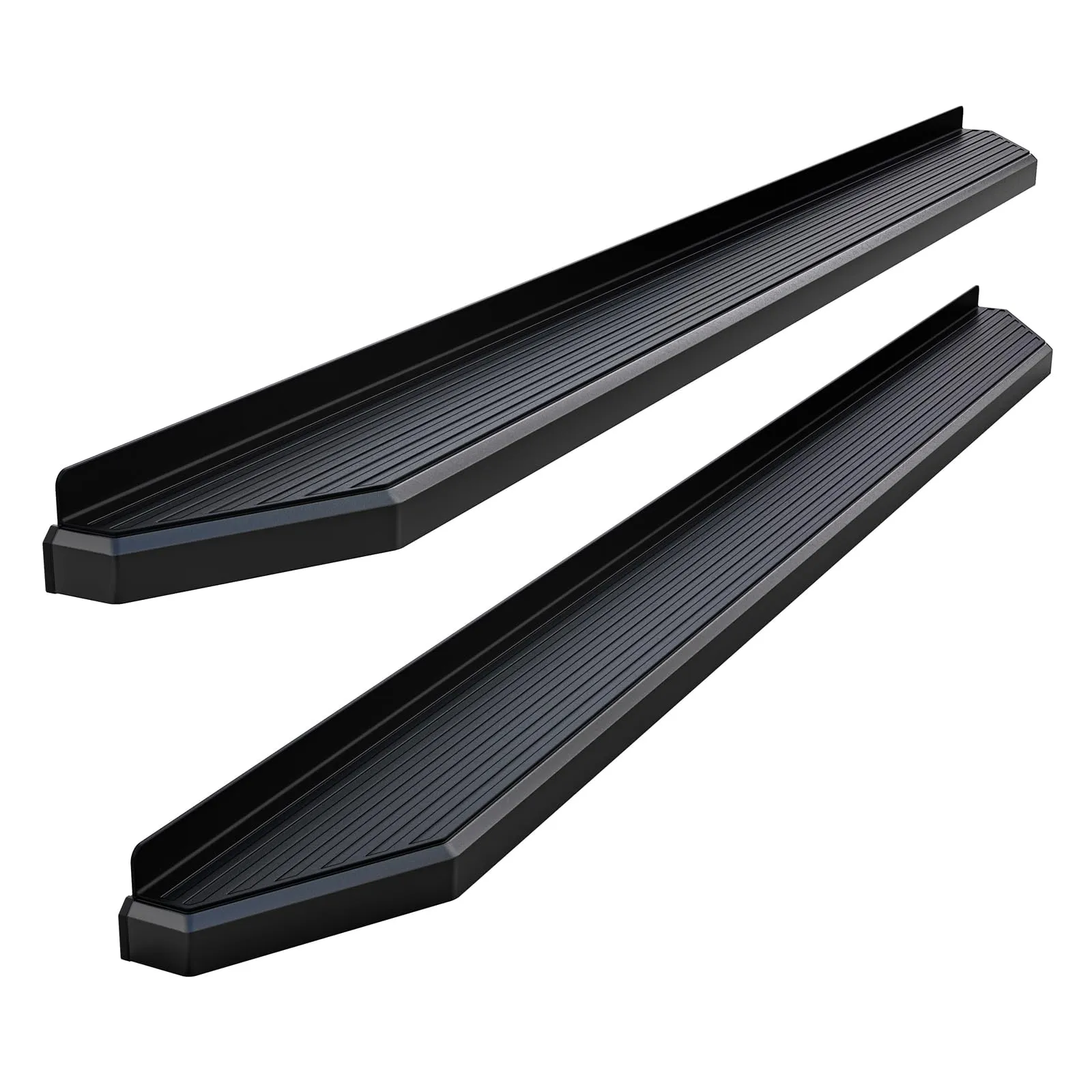 4-Inch Curved Black Running Boards (Pair) - view 4
