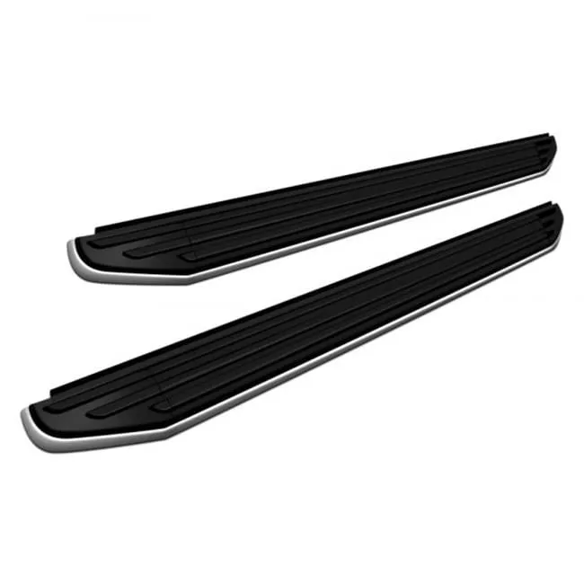 4-Inch Curved Black Running Boards (Pair) - view 5
