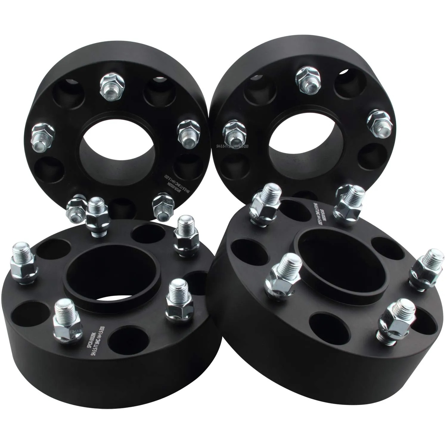 4-Piece Hubcentric Aluminum Wheel Spacers (2-inch) - Brakes for Off-Road Jeeps