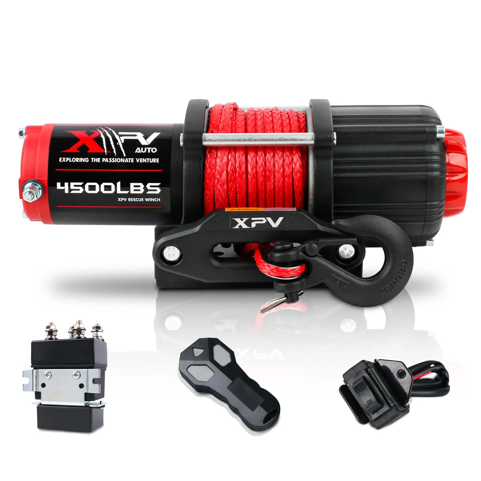 4500lb Electric Winch for ATV/UTV Trail Riders - view 3