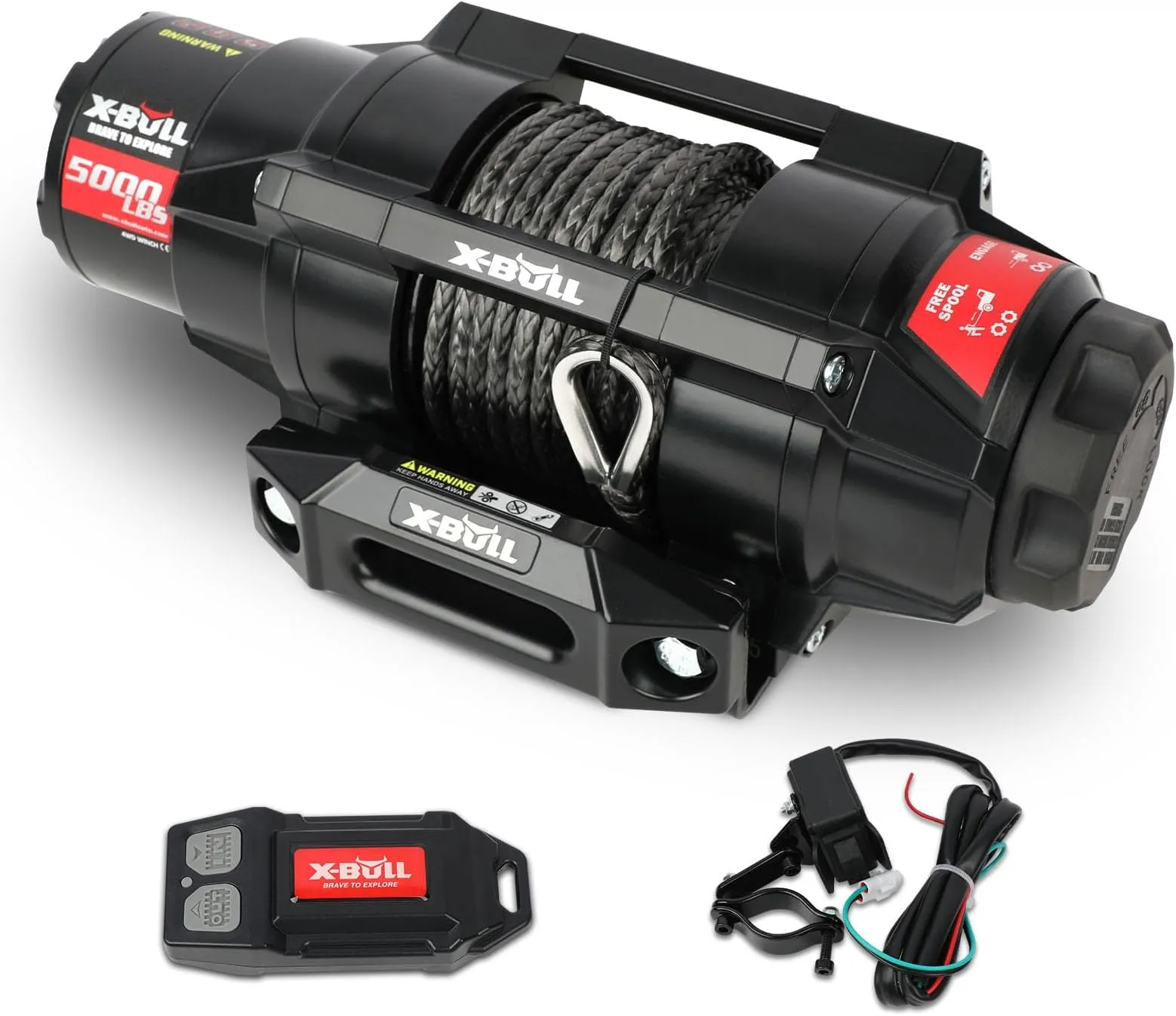 4500lb Electric Winch for ATV/UTV Trail Riders - view 5