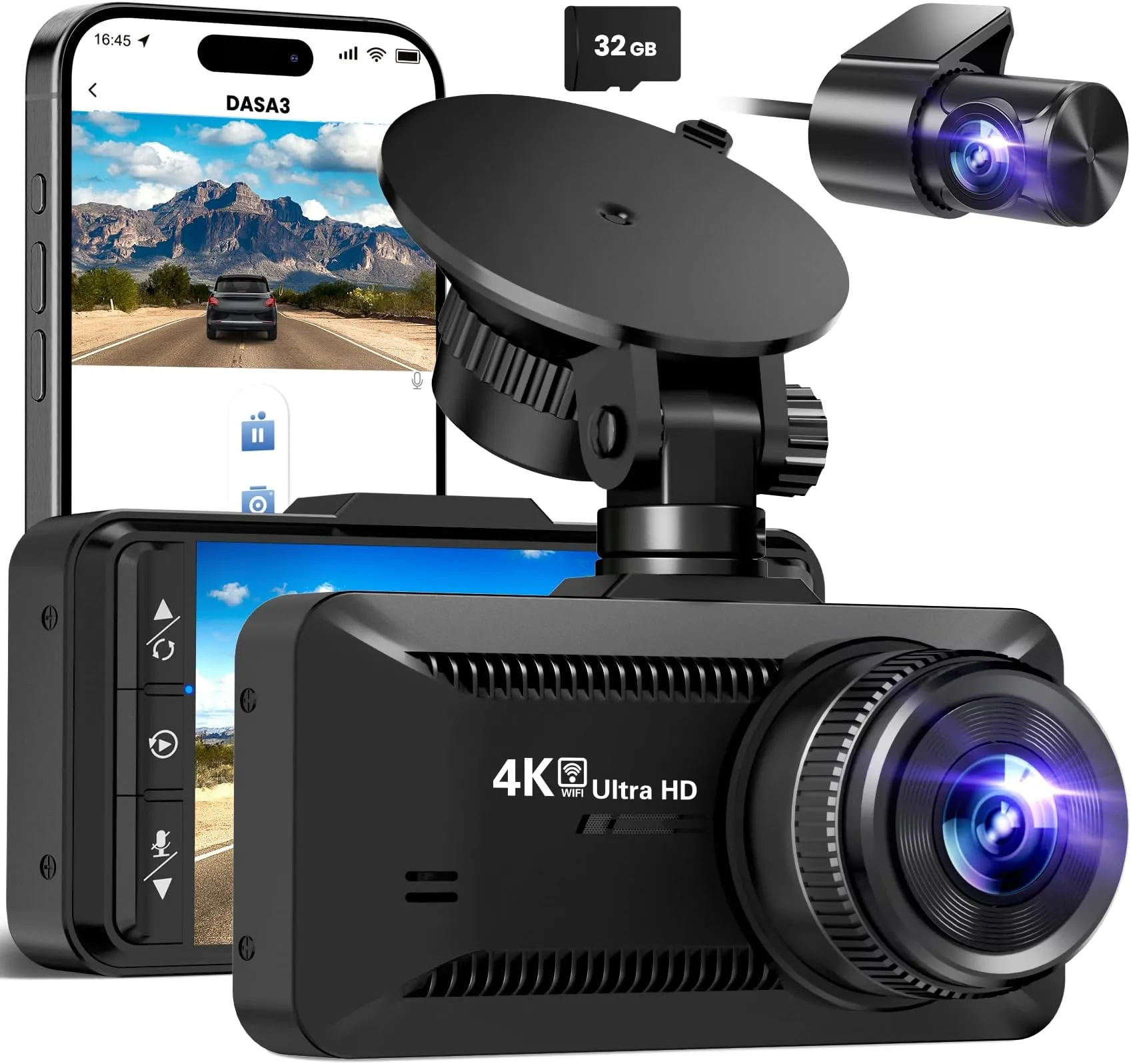 4K Fleet Cloud Security Dash Cam (5-Camera Hub) - view 4