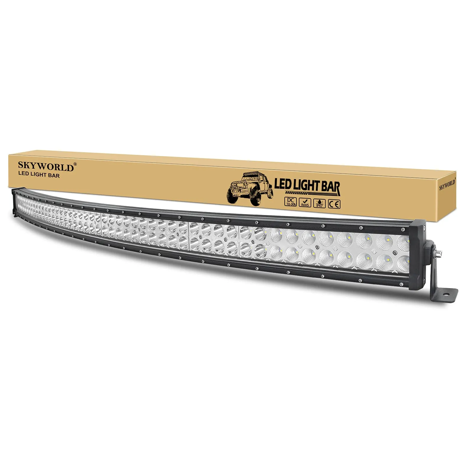 50-Inch Curved Roof Mount LED Light Bar - view 3