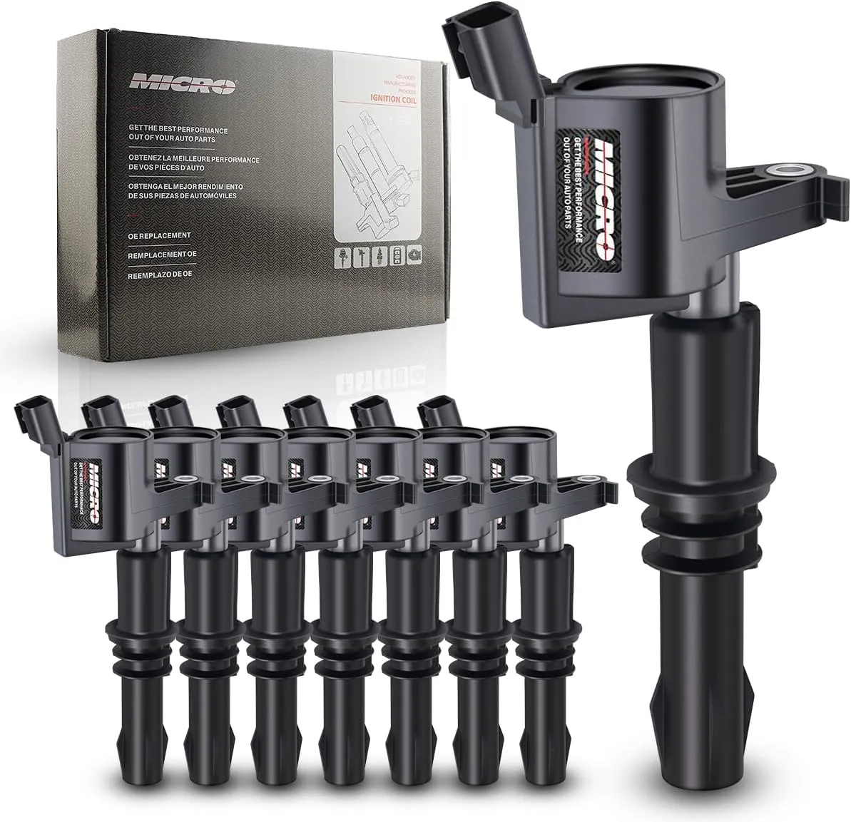 6-Pack Performance Ignition Coil Boot Set - view 3
