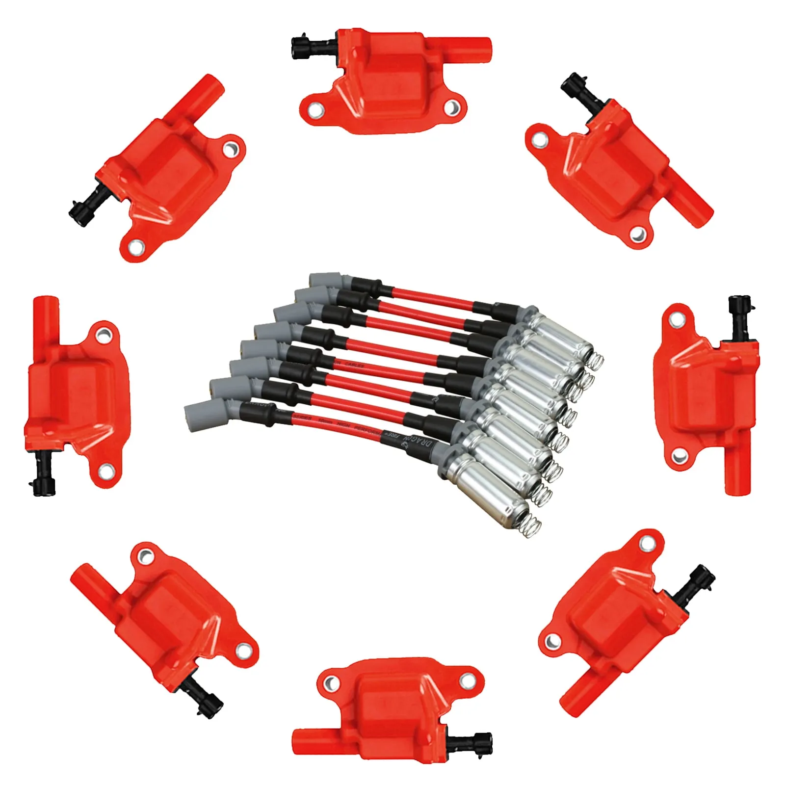8-Pack Heavy-Duty Ignition Coil Pack Set - view 2