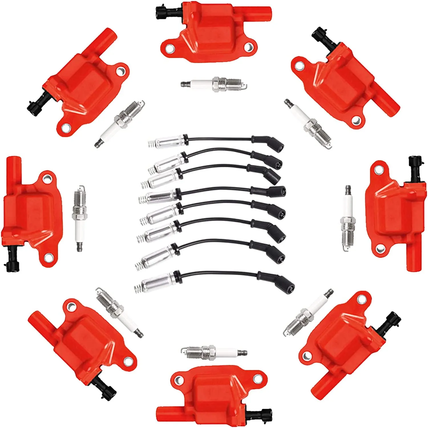8-Pack Heavy-Duty Ignition Coil Pack Set - view 3