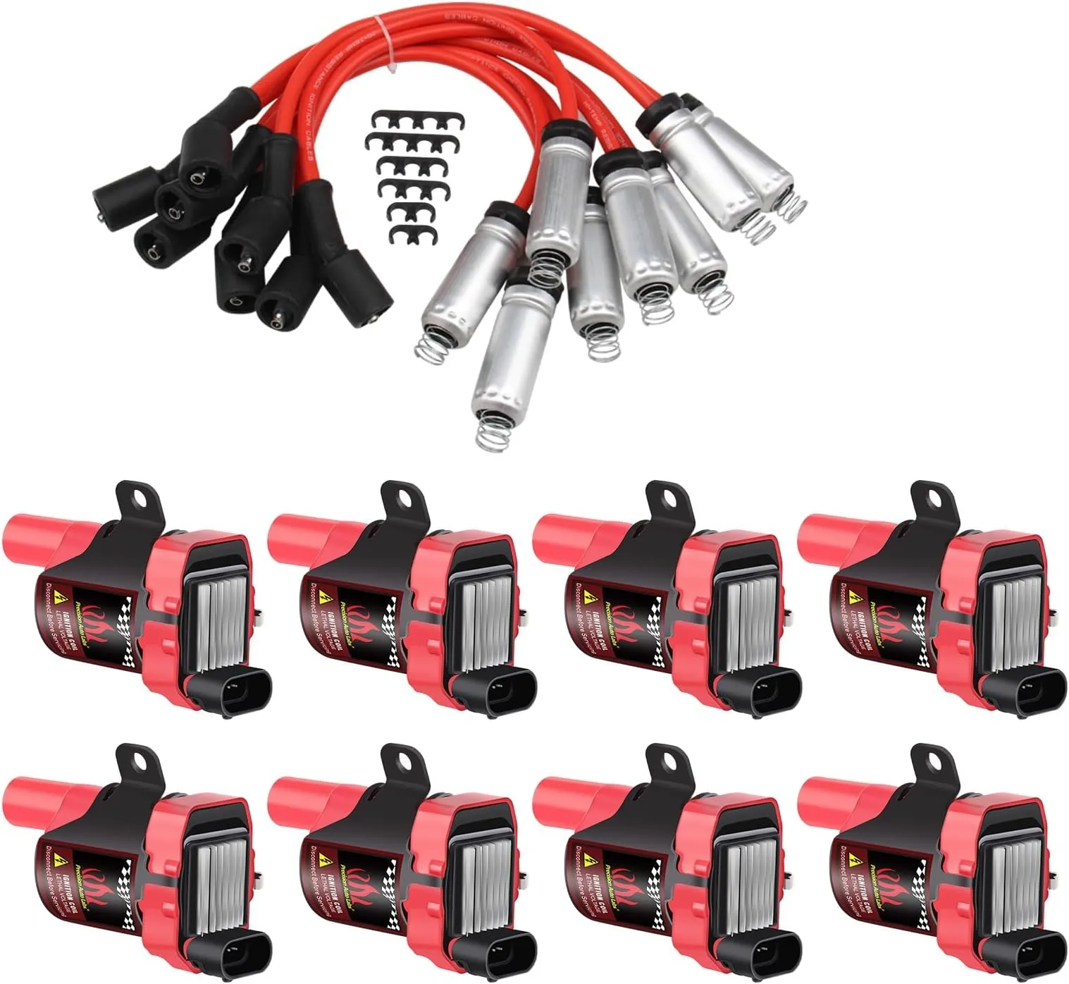8-Pack Heavy-Duty Ignition Coil Pack Set - view 4