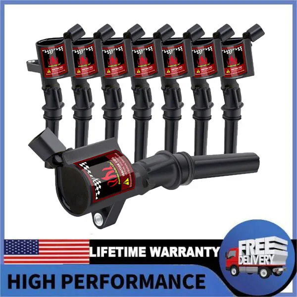 8-Pack Heavy-Duty Ignition Coil Pack Set - view 6