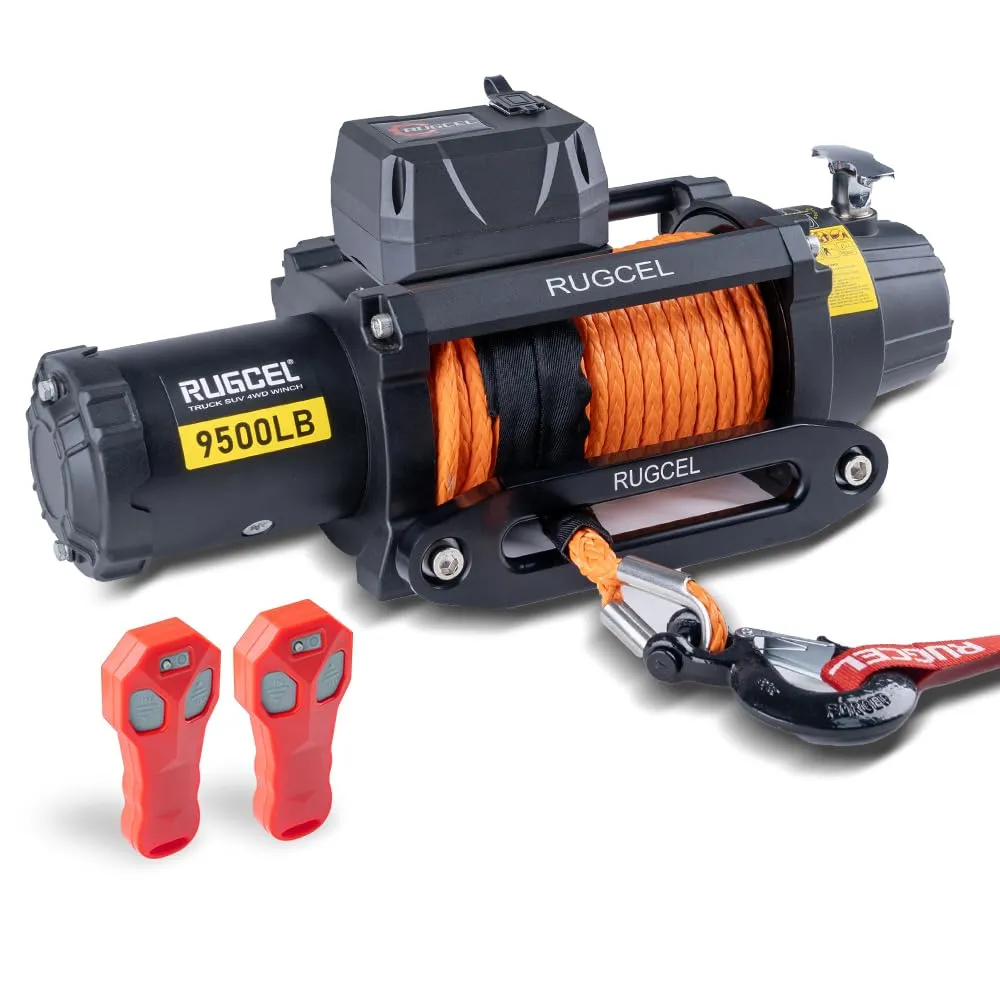9500lb Waterproof Off-Road Recovery Winch - view 6