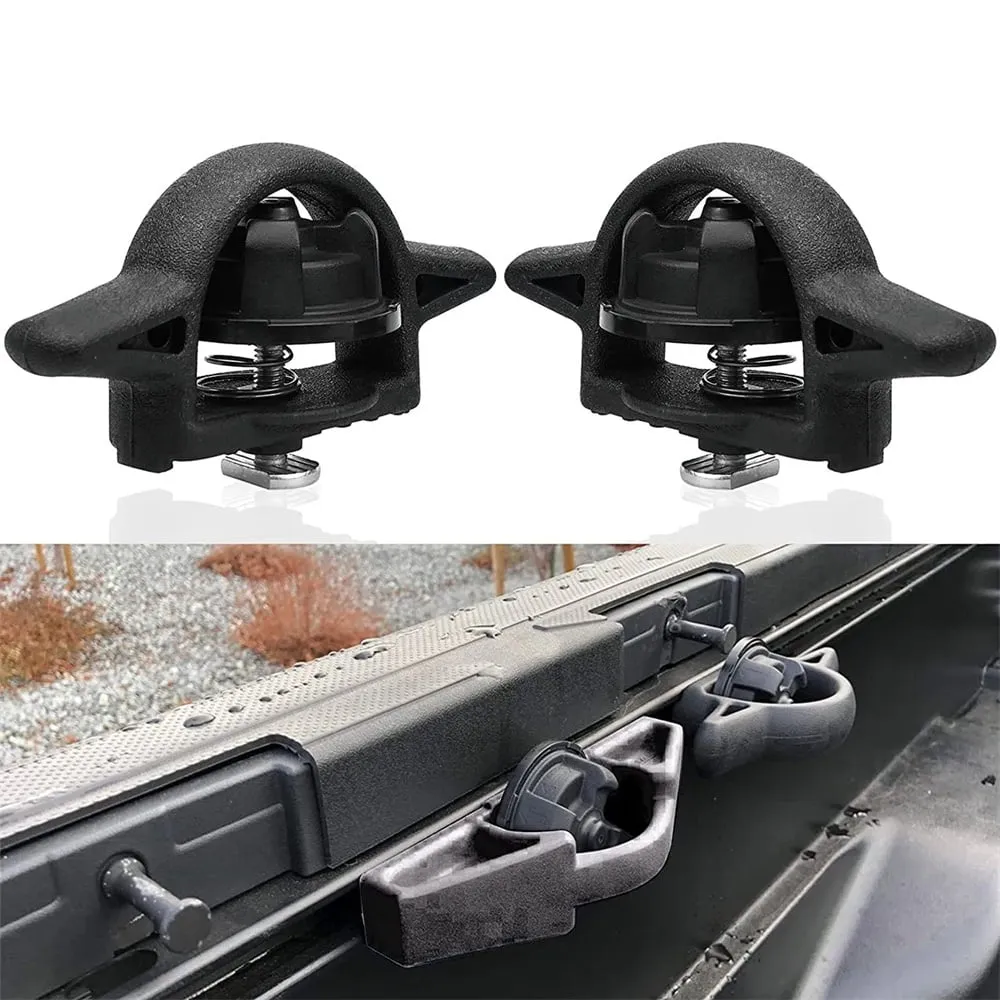 Adjustable Aluminum Cargo Bed Tie-Down Cleats - view 2