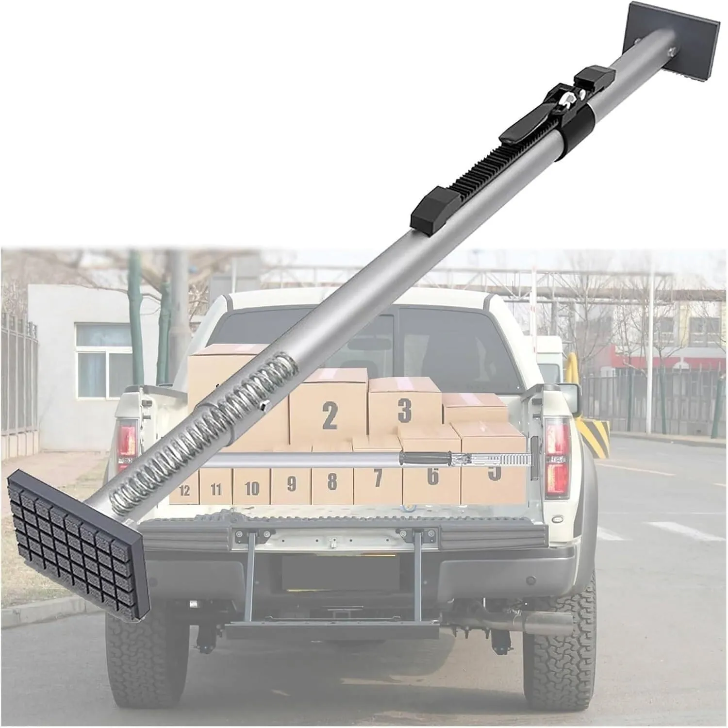 Adjustable Cargo Bar for Truck Beds & SUVs - Towing & Utility for Commercial Fleets