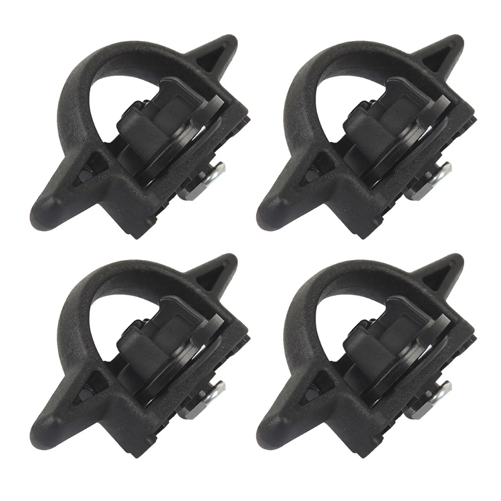 Adjustable Cargo Bed Aluminum Tie-Down Cleats - Towing & Utility for Modern Pickups