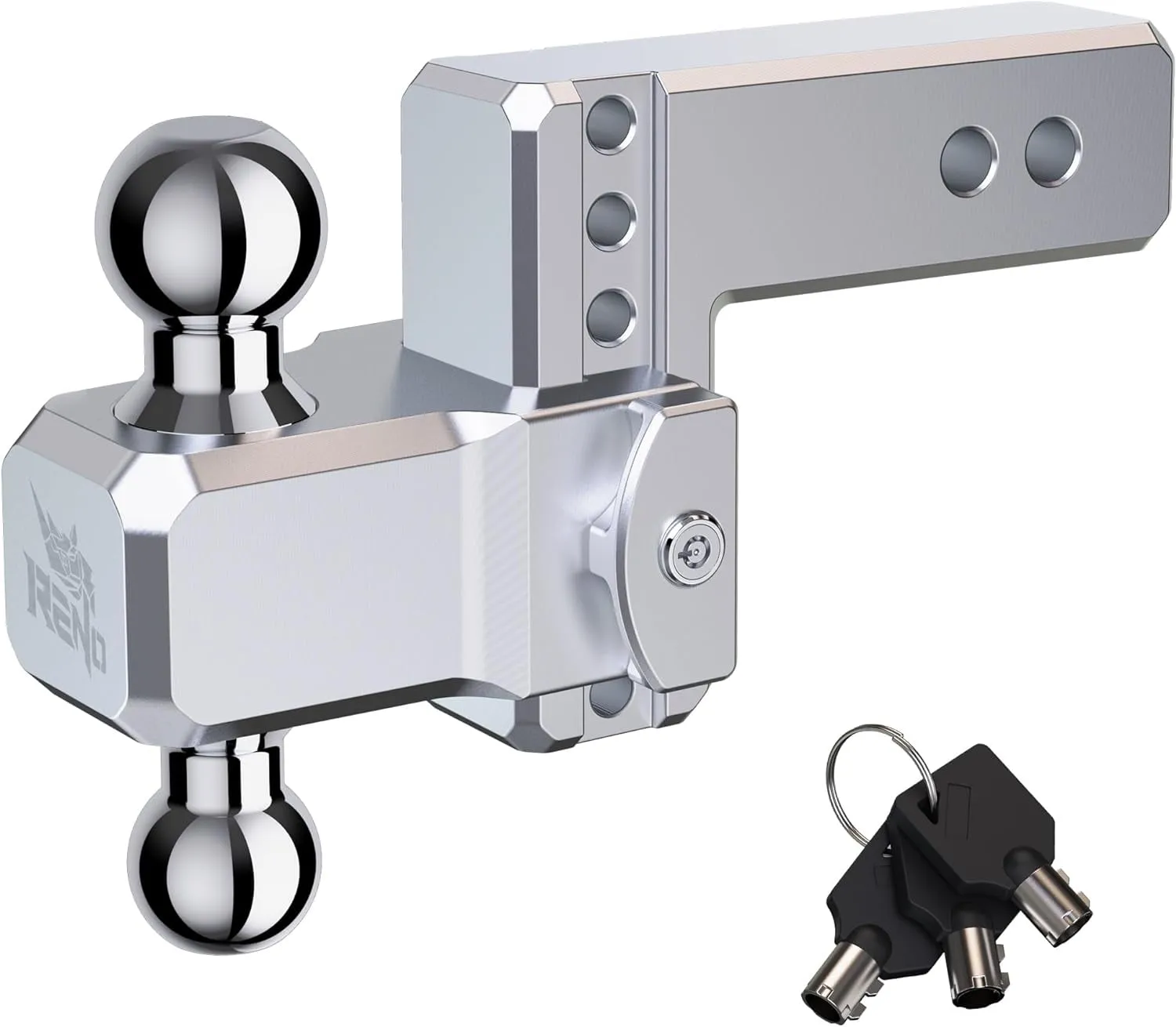 Adjustable Drop Hitch Ball Mount (Multi-Ball) - view 5