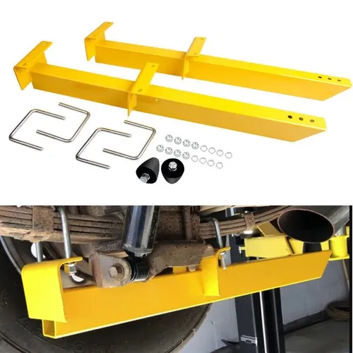 Adjustable Leaf Spring Traction Bars Stabilization Kit - Suspension & Steering for Drag/Towing Trucks