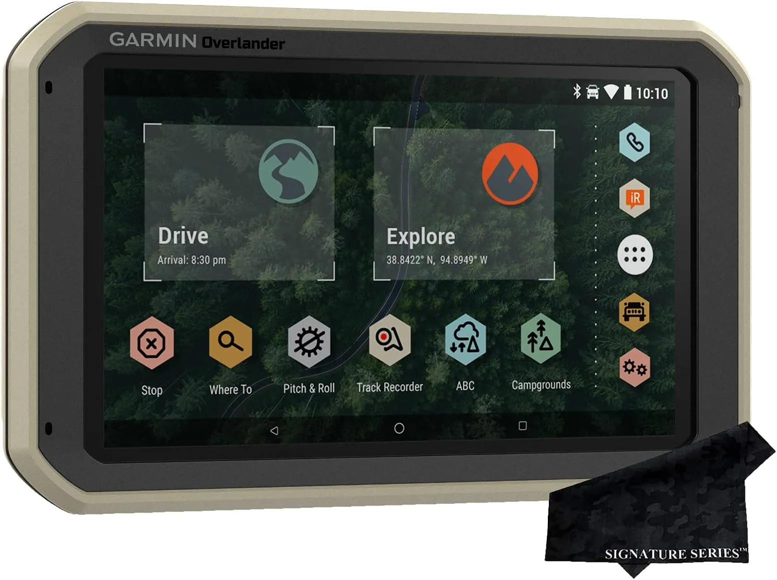 Advanced Off-Road Trail GPS Touch Navigation System - Electronics for Desert Adventure