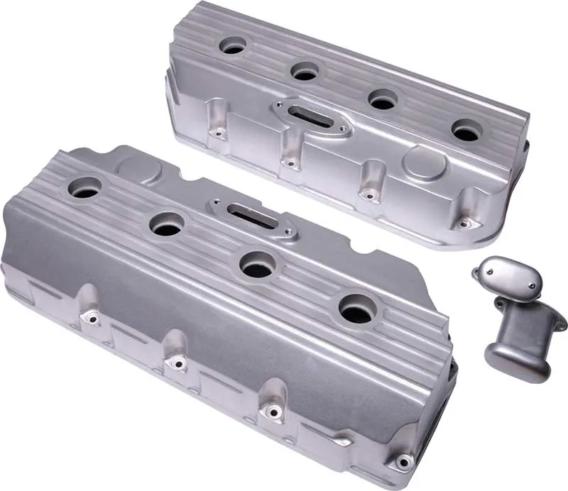 Aluminum Mechanical Valve Covers (Pair) - Engine Components for V8 Muscle