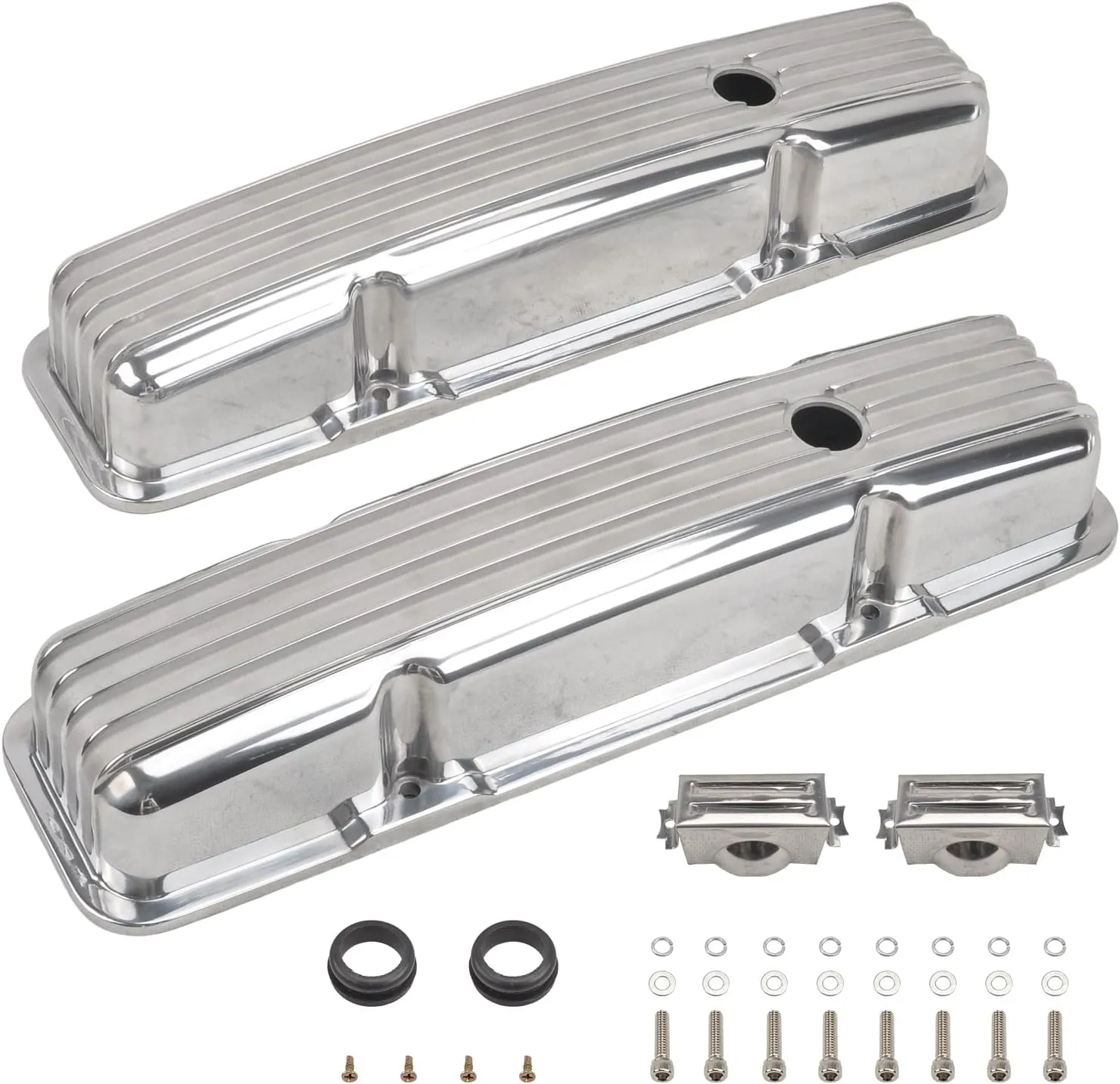 Aluminum Mechanical Valve Covers (Pair) - view 3