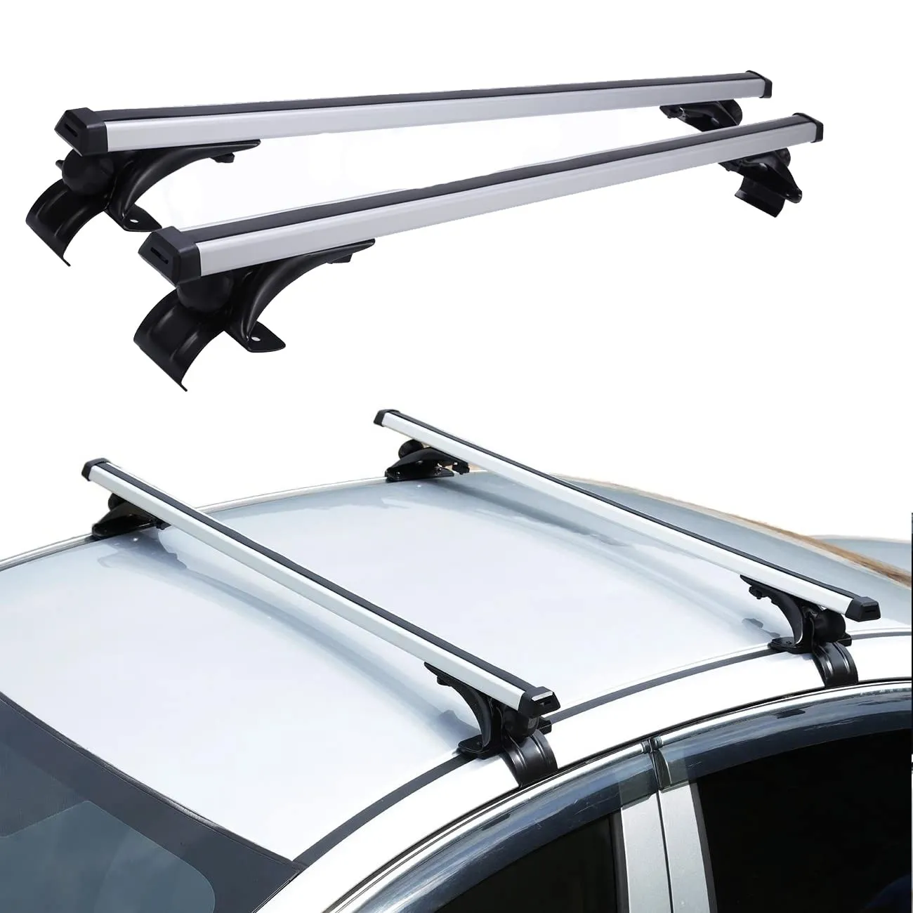 Aluminum Roof Rack Utility Crossbars (Pair) - view 2