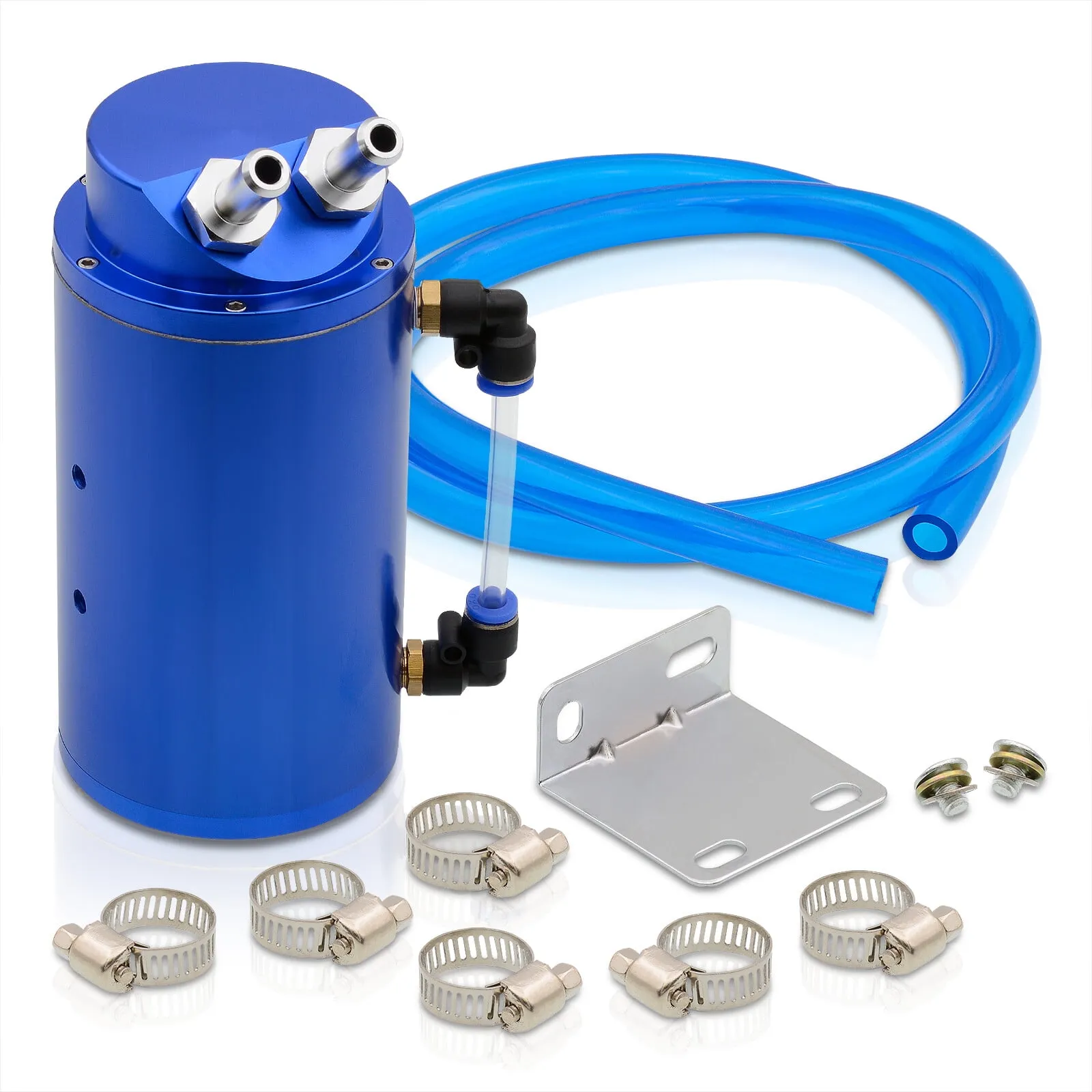 Billet Aluminum Engine Oil Catch Can Kit - view 3
