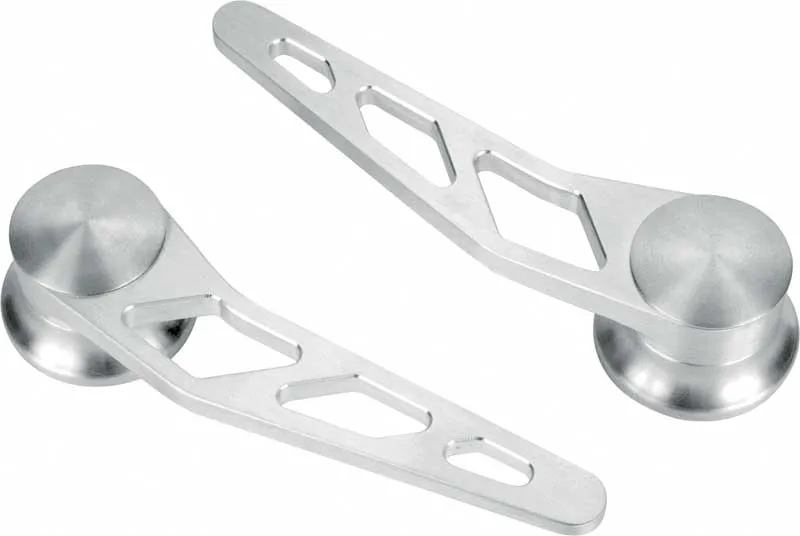 Billet Aluminum Interior Door Lock Knobs & Handles - Interior for Muscle Cars