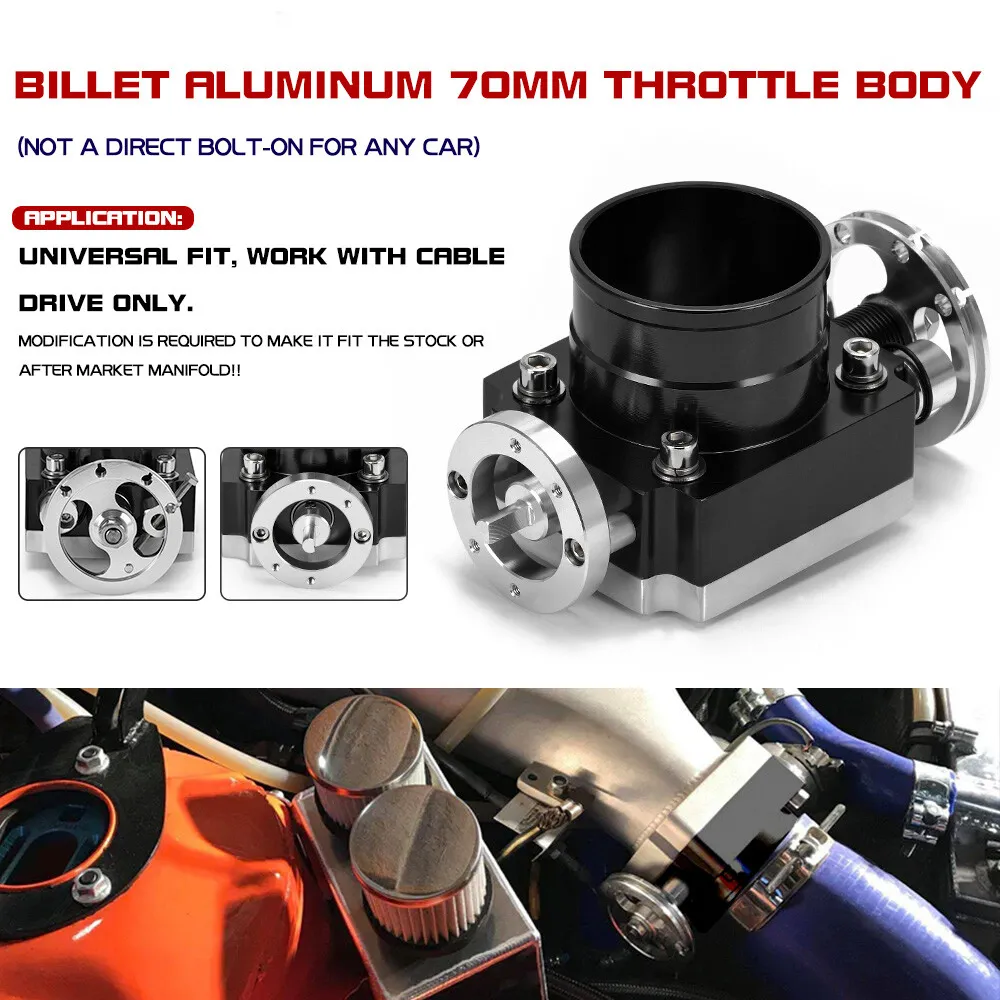Billet Aluminum Performance Throttle Body (Upgraded) - view 4