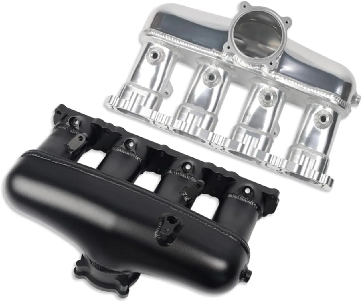Billet Aluminum Valve Covers & Intake Plenum Combo - view 2