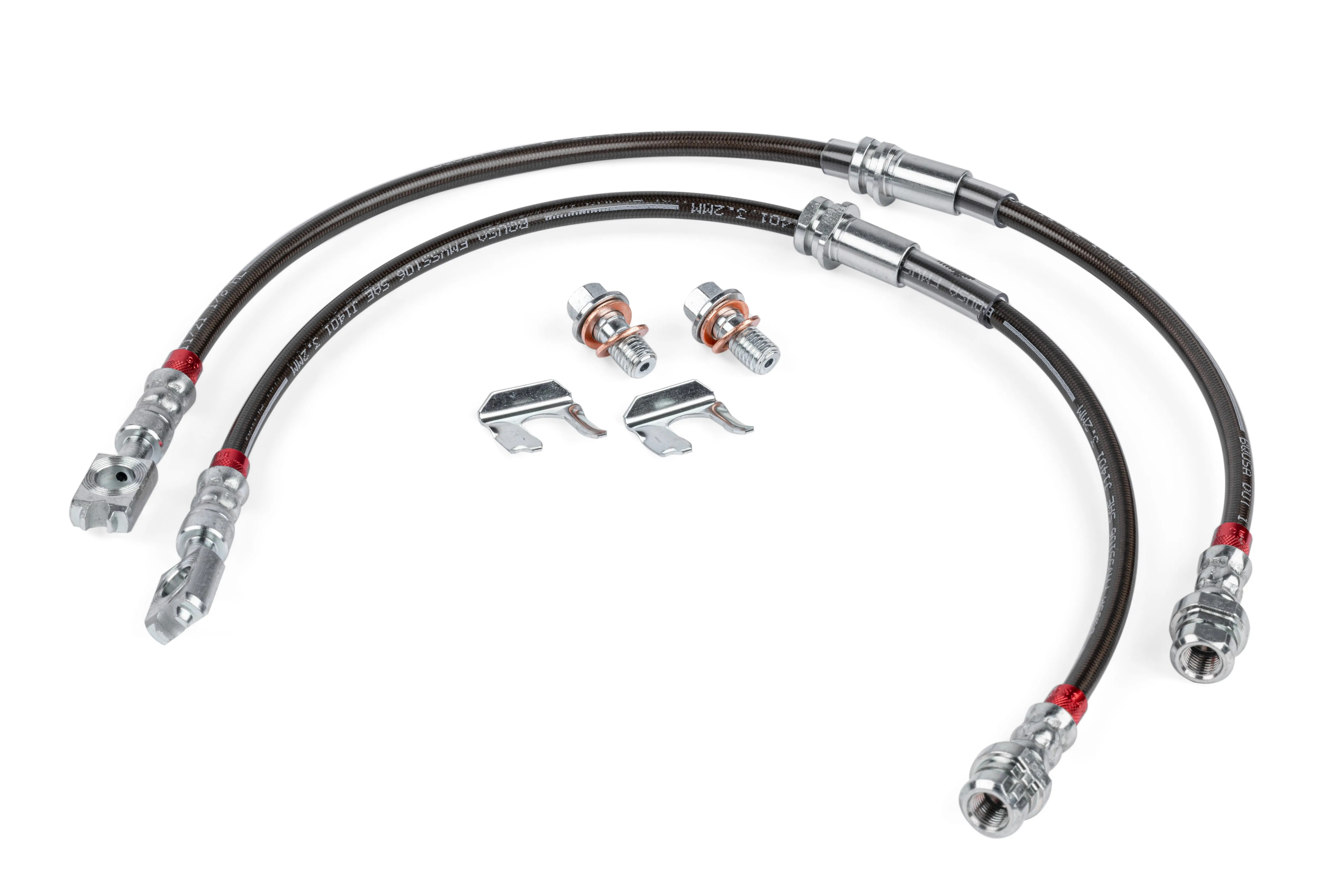 Braided Stainless Steel Brake Line Kit (4-Piece) - view 5
