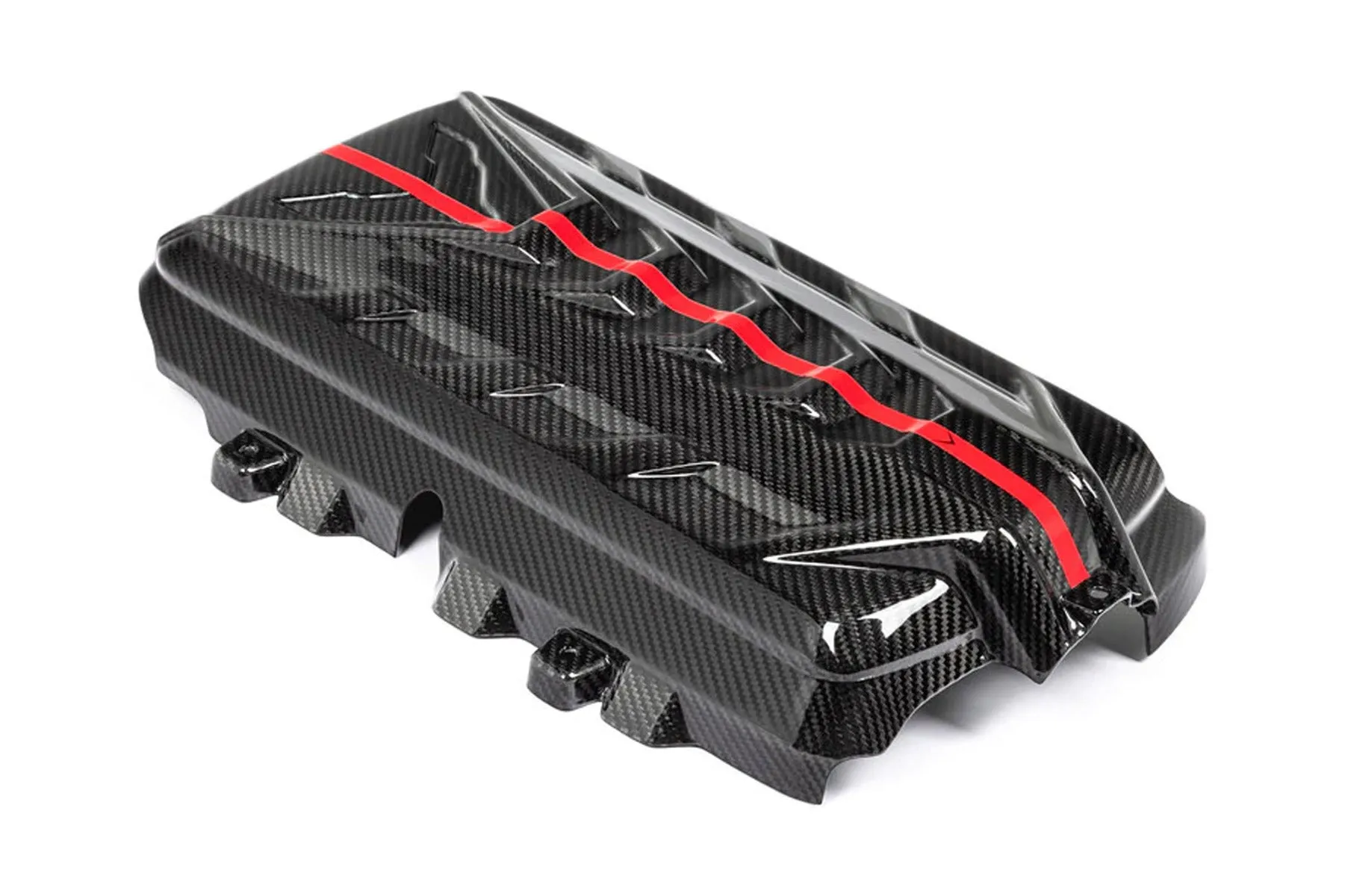 Carbon Fiber Engine Appearance Cover Replacement - view 4