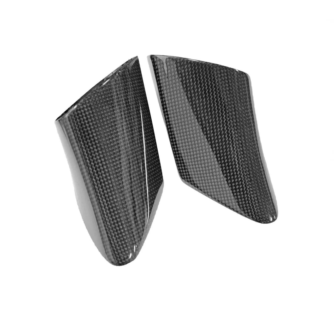 Carbon Fiber Look Side Mirror Housing Set Complete - view 4