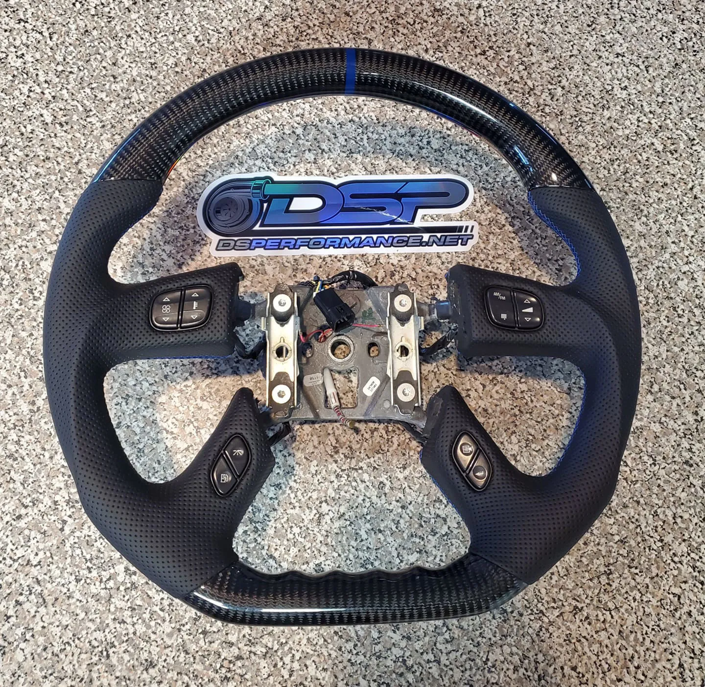 Carbon Fiber Performance Steering Wheel Core - Interior for Sports Cars / Tuners