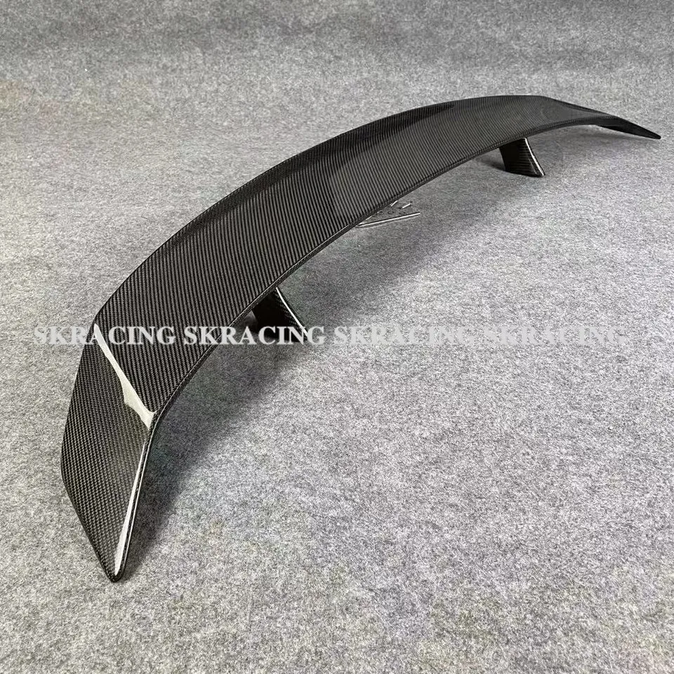 Carbon Fiber Style Trunk Spoiler Wing - view 5