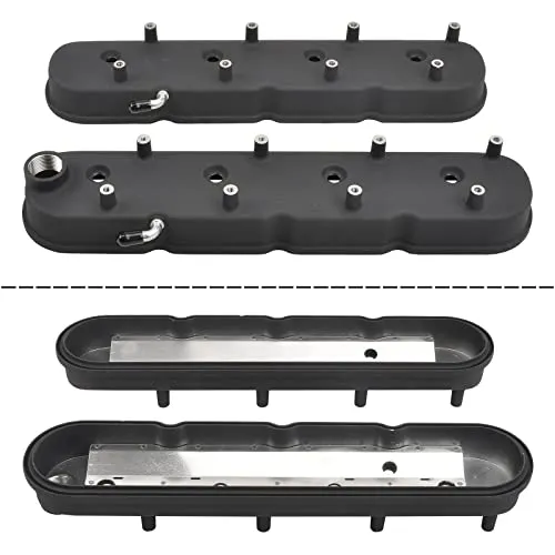 Cast Aluminum Engine Valve Cover with Gasket - view 2