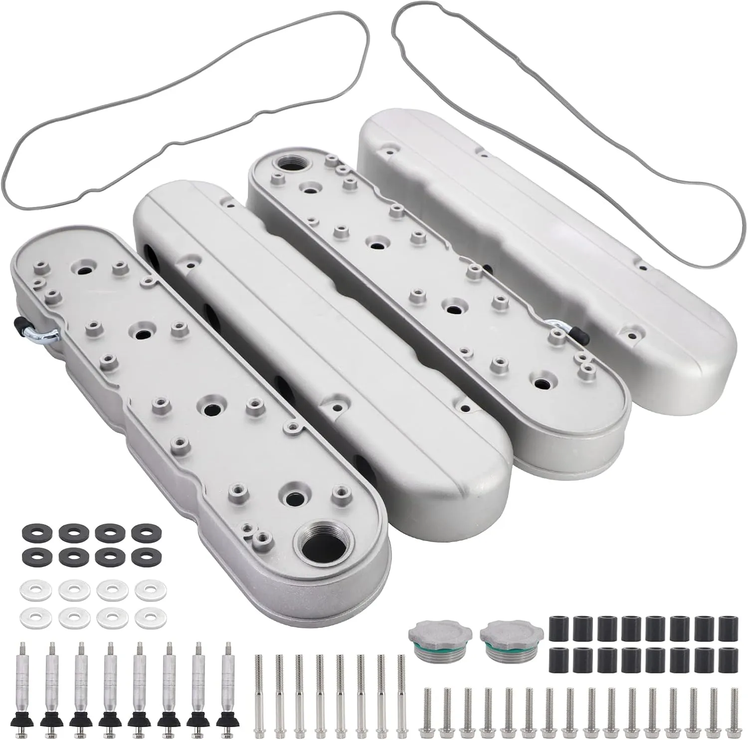 Cast Aluminum Engine Valve Cover with Gasket - view 4