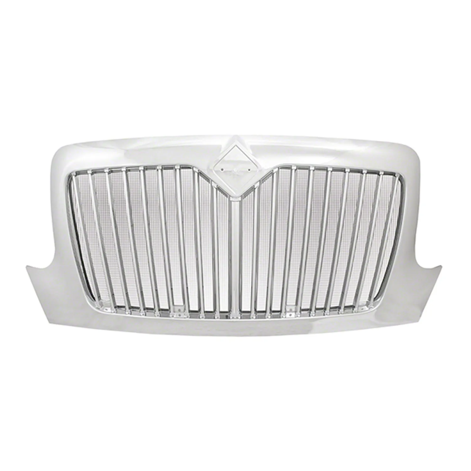 Chrome Finished Front Mesh Grille Shell - view 3
