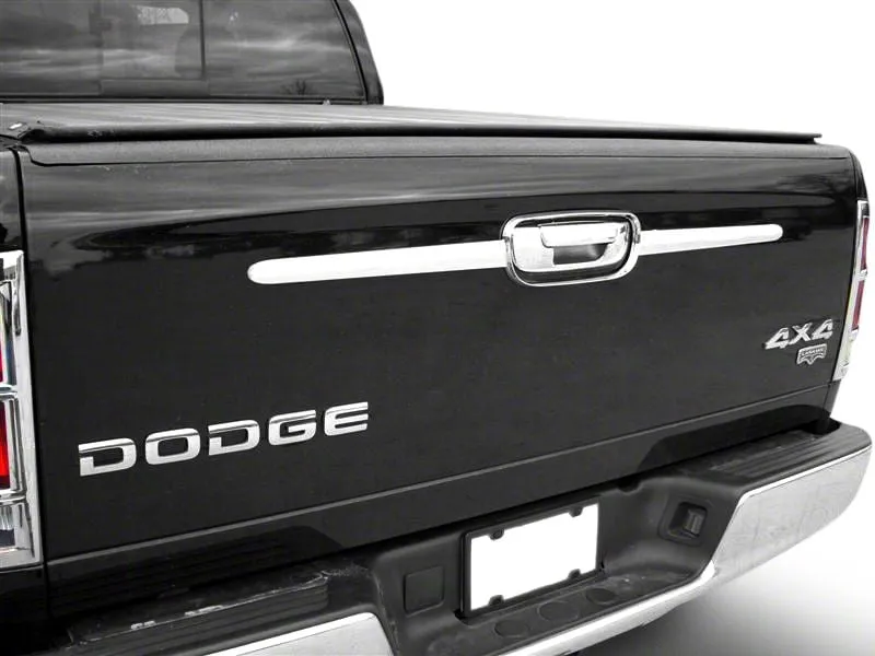 Chrome Tailgate Trim Accent Overlay Plaque - Exterior & Body for Premium Trim Trucks