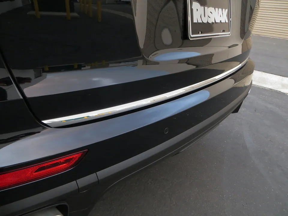 Chrome Tailgate Trim Accent Overlay Plaque - view 4