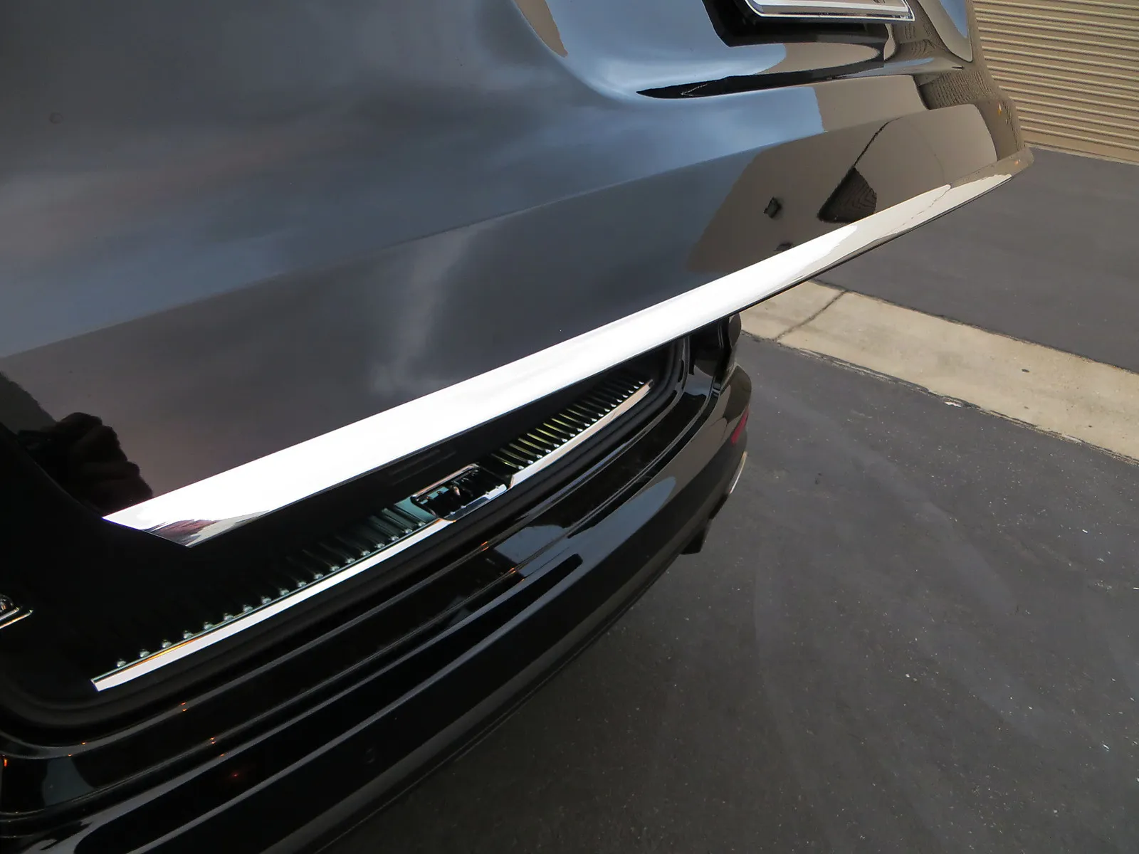 Chrome Tailgate Trim Accent Overlay Plaque - view 5