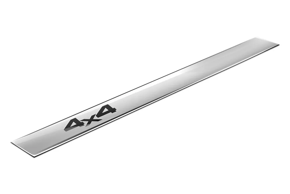 Chrome Tailgate Trim Accent Overlay Plaque - view 6