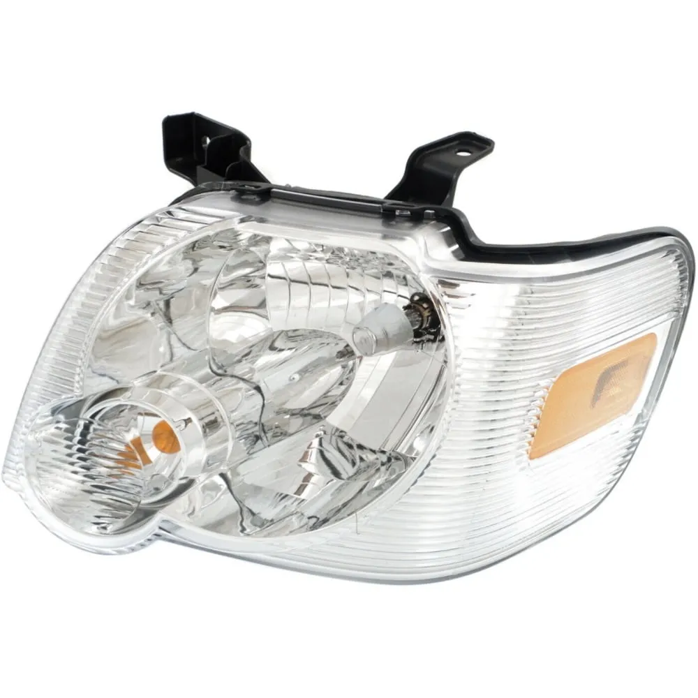Clear Lens Chrome LED Headlight Housing (Left) - view 2