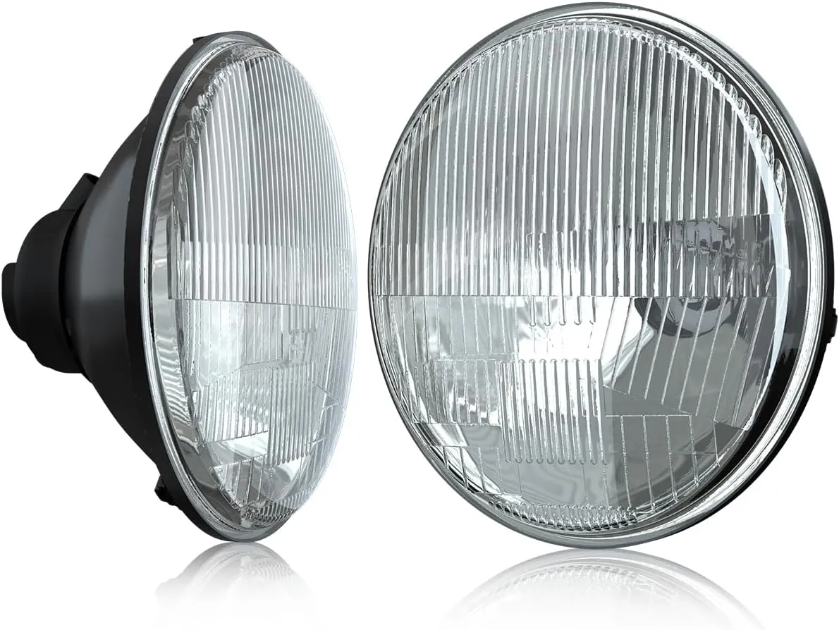 Clear Lens Chrome LED Headlight Housing (Left) - view 3