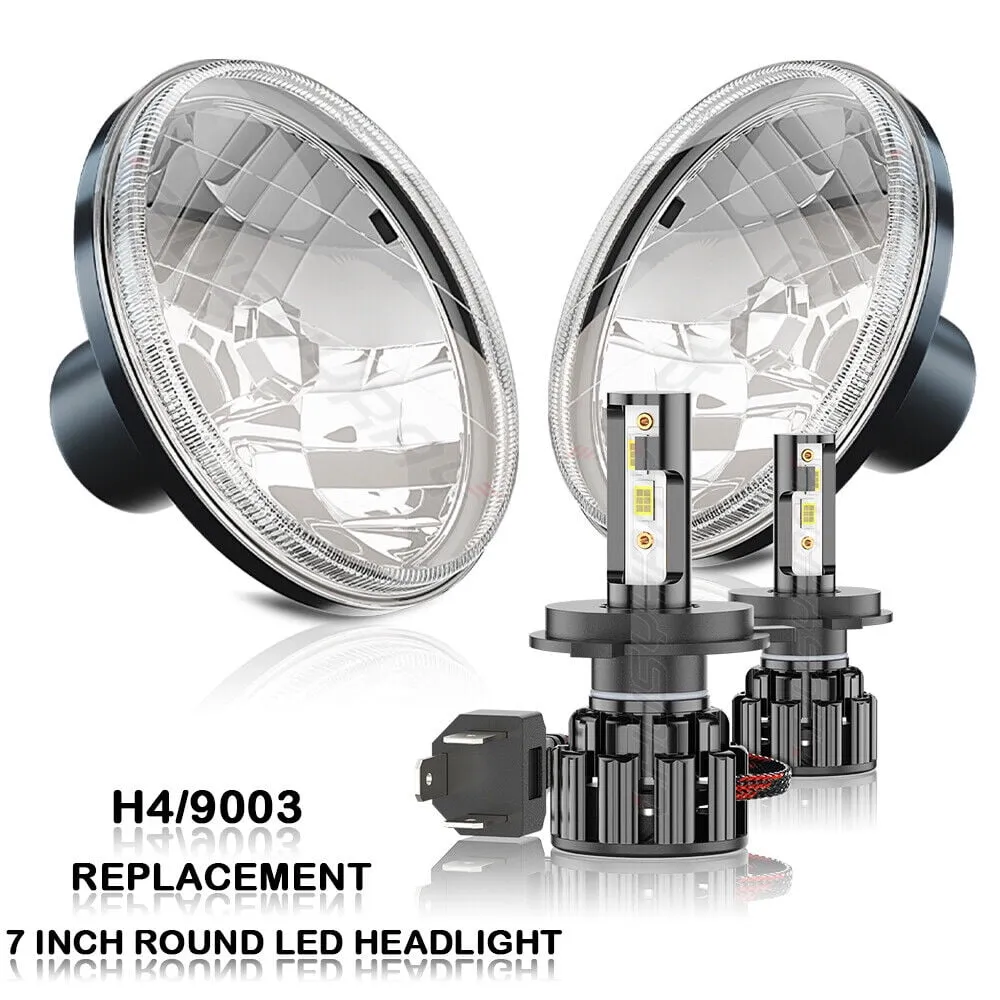 Clear Lens Chrome LED Headlight Housing (Right) - view 4
