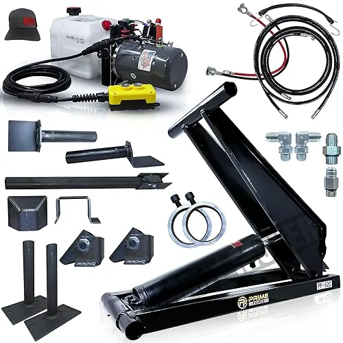 Commercial Hydraulic Dump Bed Conversion Kit Shocks - Towing & Utility for Flatbed Pickups