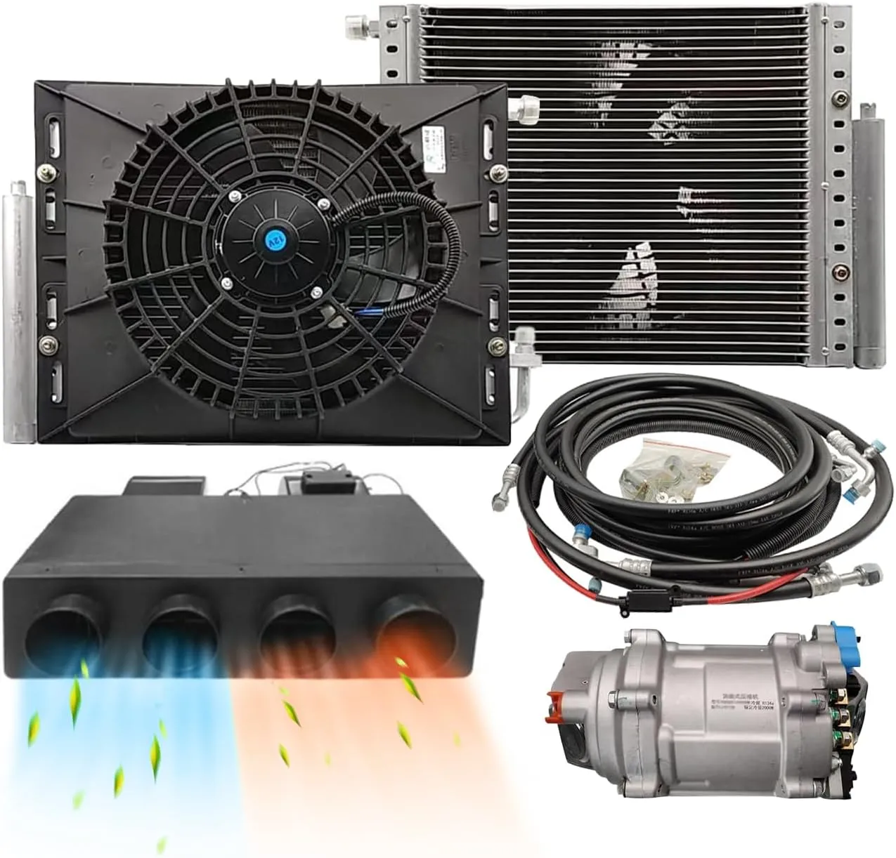 Complete A/C System Overhaul Kit with Compressor - view 4